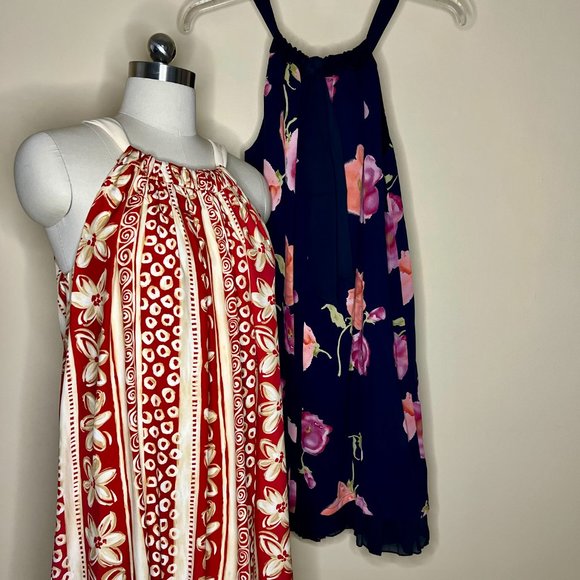 Halter style tie back dresses - Picture 8 of 8